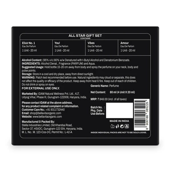 All Star Gift Set - 4 x 20ml - Image 13