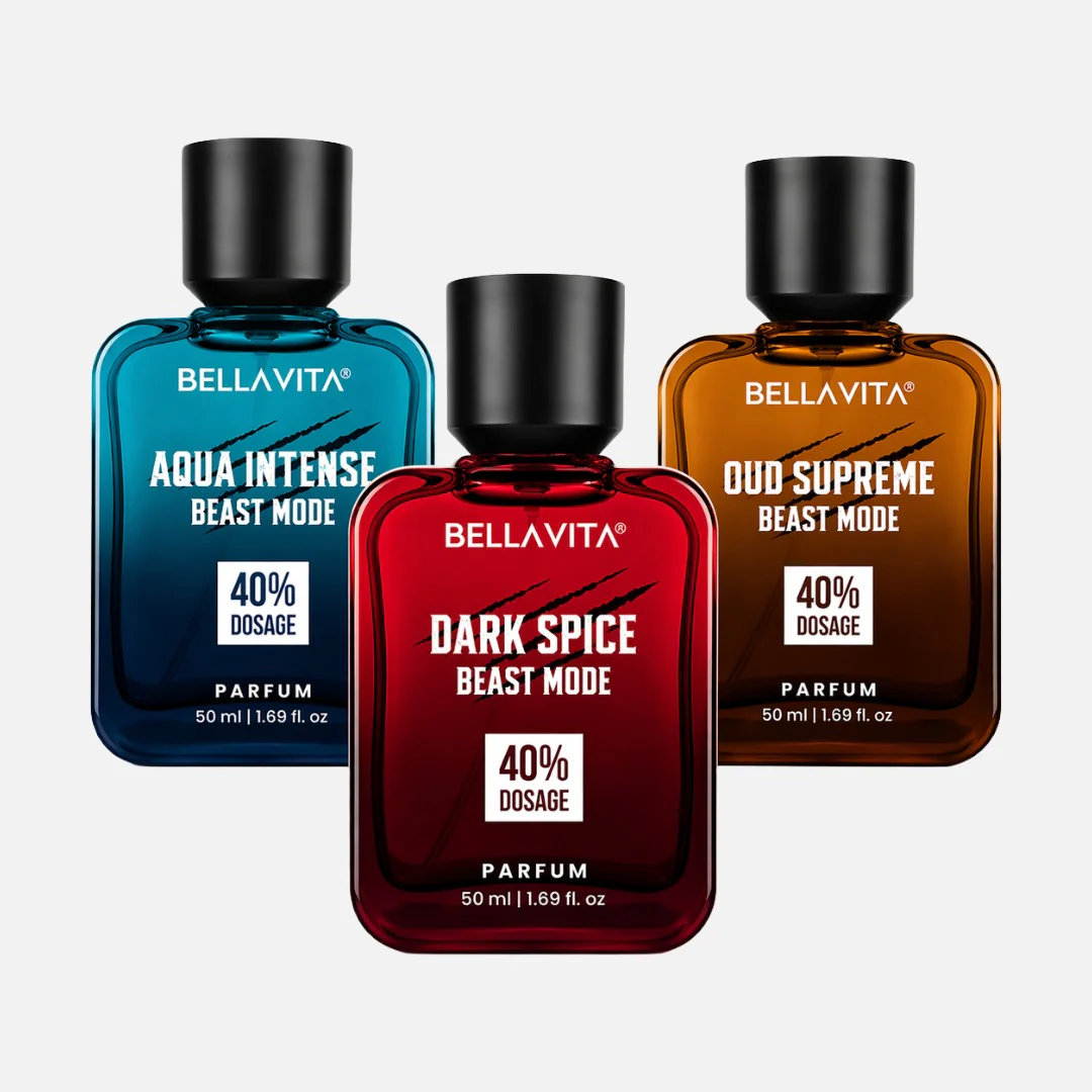 Beast Mode Perfume Collection for Men | 12 hr+ long lasting | 3 x 50ml