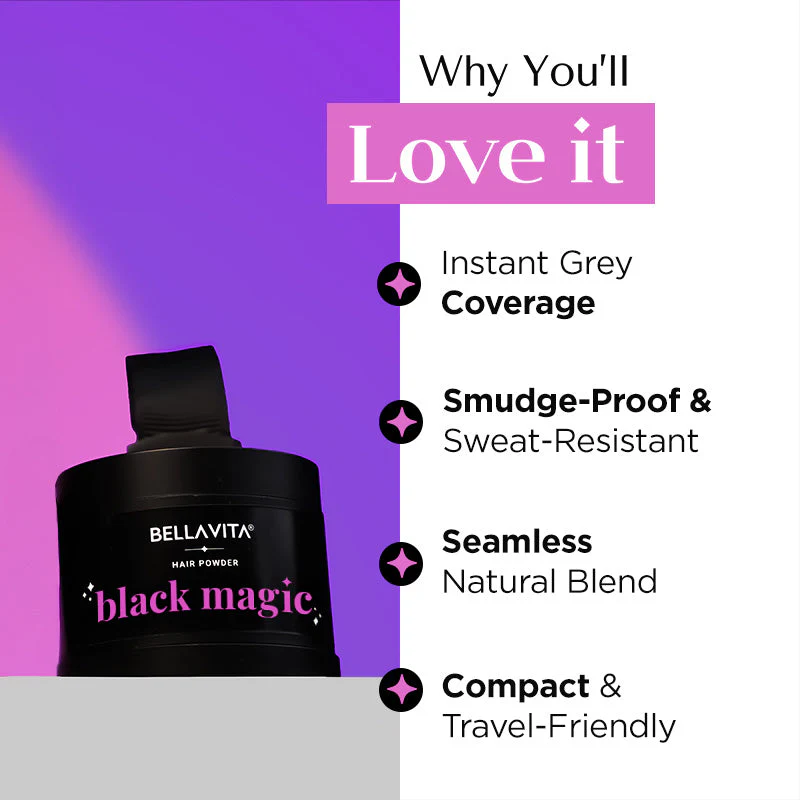 Black Magic Hair Powder - 4g - Image 4