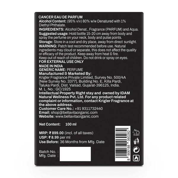 Cancer Perfume - 100ml - Image 8