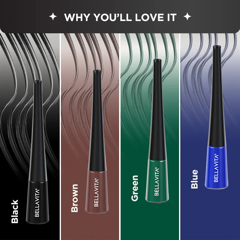 Intense Drama Blue Eyeliner - 3.5ml - Image 7