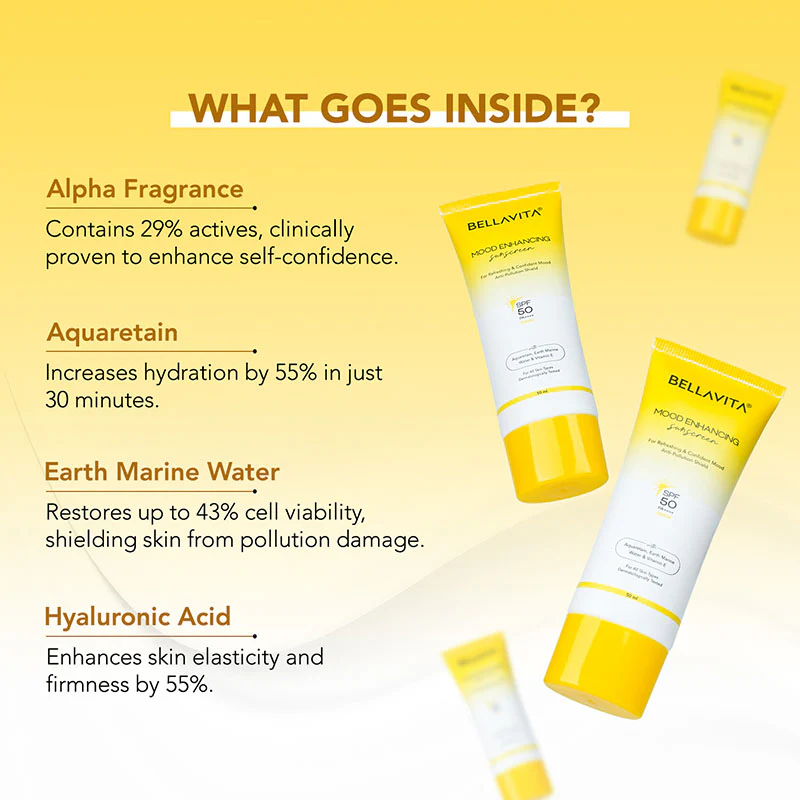 Mood Enhancing Sunscreen SPF 50 PA++++ - 2 x 50ml - Image 5