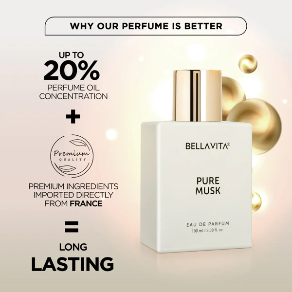 Pure Musk Unisex Perfume - 100ml - Image 4
