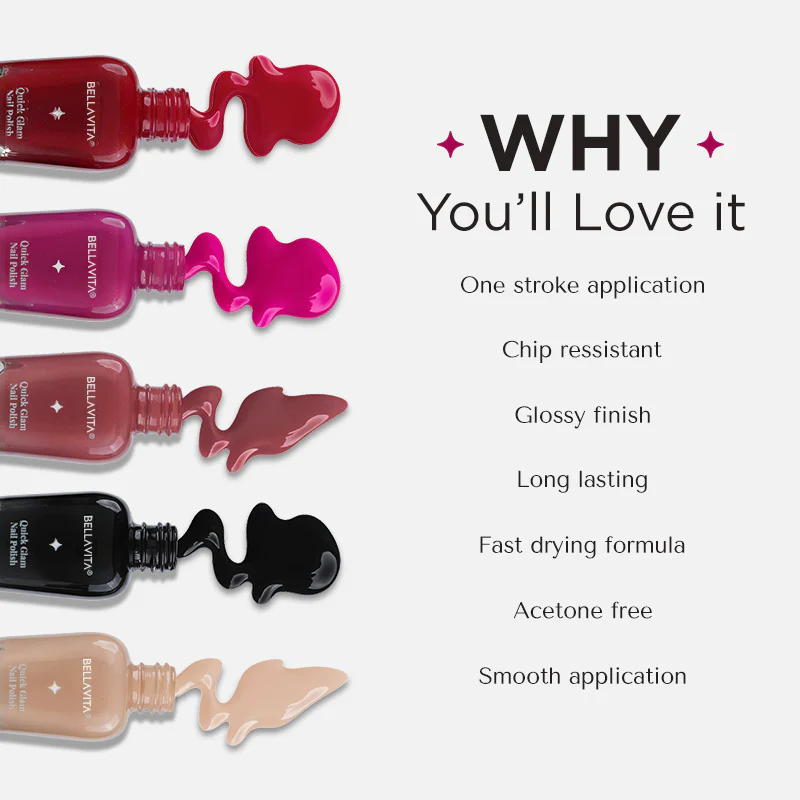 Quick Glam Nail Paint - 10ml - Image 32
