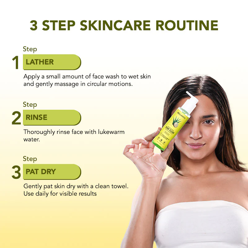 Salicylic Acid Anti Acne Face Wash - 2 x 100ml - Image 6