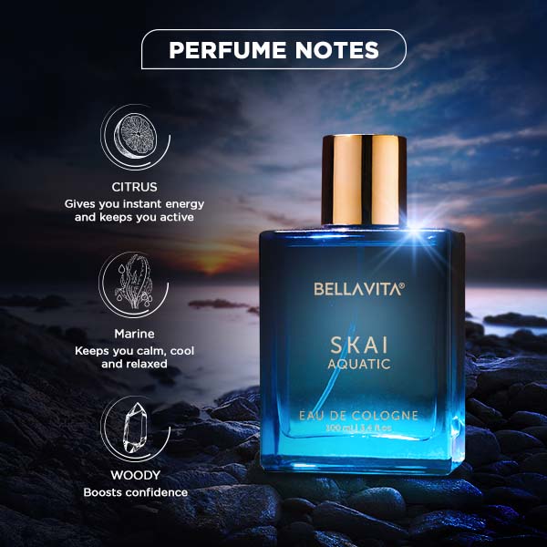 SKAI Aquatic Unisex Perfume - 100ml - Image 3
