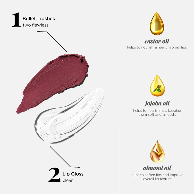 Two Good! 2 in 1 Bullet Lipstick & Lip Gloss Duo - Image 26