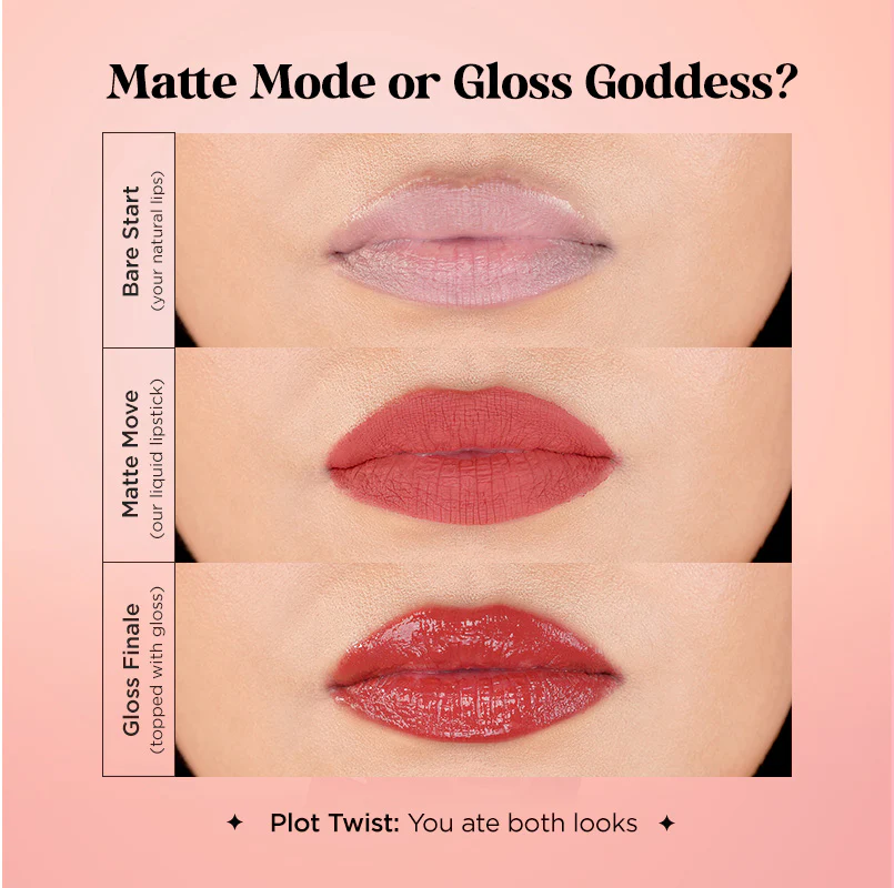 Two Good! 2 in 1 Liquid Lipstick & Lip Gloss Duo - Image 34