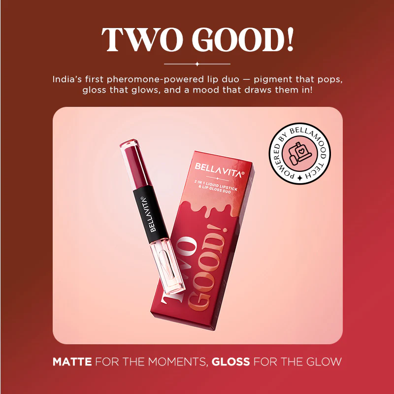 Two Good! 2 in 1 Liquid Lipstick & Lip Gloss Duo - Image 4