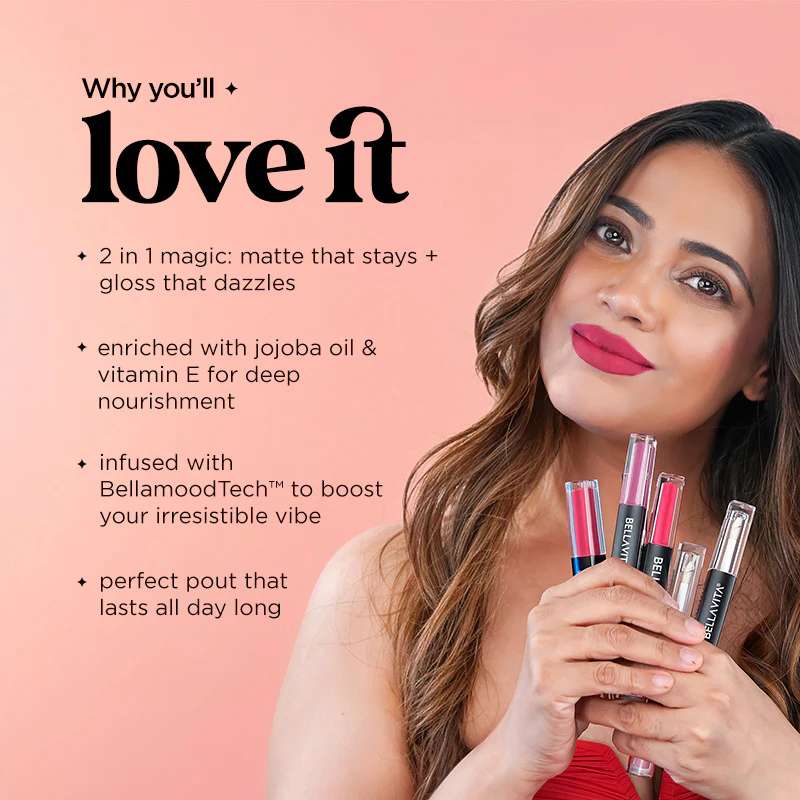 Two Good! 2 in 1 Liquid Lipstick & Lip Gloss Duo - Image 41