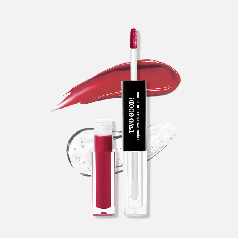 Two Good! 2 in 1 Liquid Lipstick & Lip Gloss Duo - Image 46